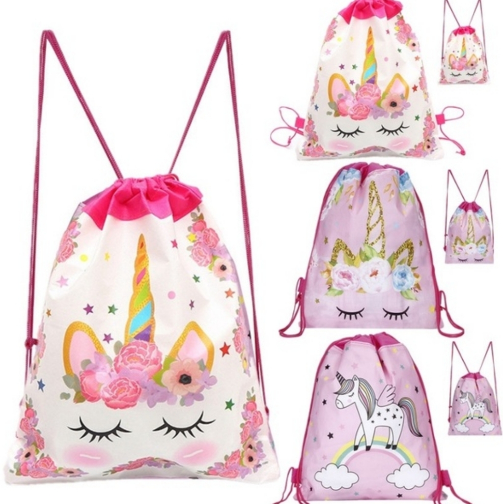 Unicorn Drawstring Back Pack